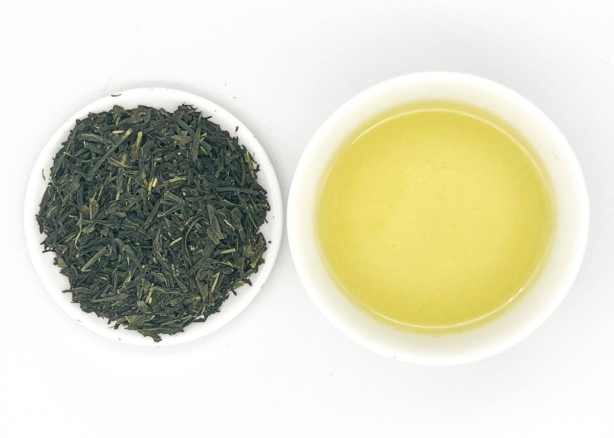 Grüner Tee Sencha Munouyaku Bio.